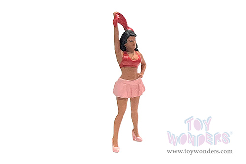 Showcasts® Figurines - Figure18 Series 2 Figure 2 (1/18 scale, Pink/Red) AD-18902 MAP: $14.99