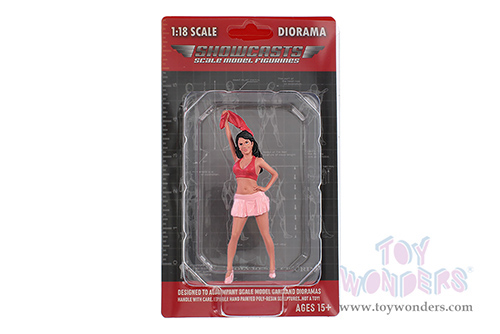 Showcasts® Figurines - Figure18 Series 2 Figure 2 (1/18 scale, Pink/Red) AD-18902 MAP: $14.99