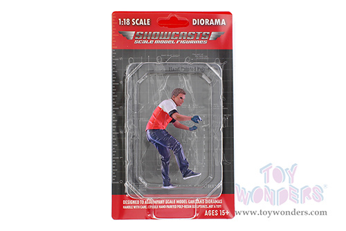 Showcasts® Figurines - Race Crew Figure #6 (1/24 scale, Red/White) AD-25006 MAP: $11.99