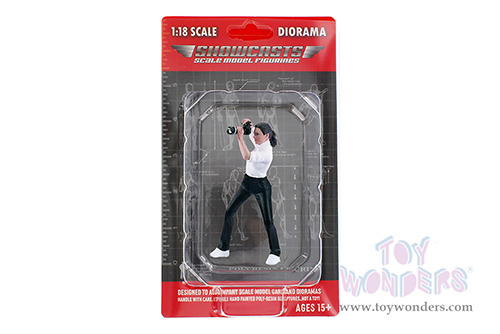 Showcasts® Figurines - "Photographers" Figure #2 (1/18 scale, Black/White) AD-19302 MAP: $12.99