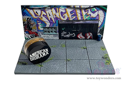 American Diorama/Mijo Exclusives - Street Art Diorama X INK BMBRS - LA Graffiti (1/64 scale resin model)  AD-2424MJ