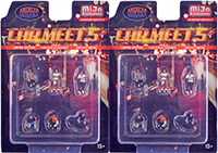 American Diorama/Mijo Exclusives - "Car Meet 5" Figure Set (6 pc. set, 1/64 scale diecast metal, Asstd.)  AD-2432MJ; 