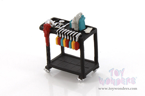 Showcasts® Figurines - Detail Masters Figure 3 - Detailing Cart (1/24 scale, Black) AD-24603 MAP: $11.99