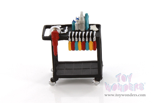Showcasts® Figurines - Detail Masters Figure 3 - Detailing Cart (1/24 scale, Black) AD-24603 MAP: $11.99