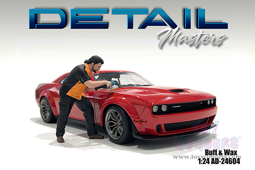 Showcasts® Figurines - Detail Masters Figure 4 - Buff & Wax (1/24 scale, Black/Orange) AD-24604 MAP: $11.99