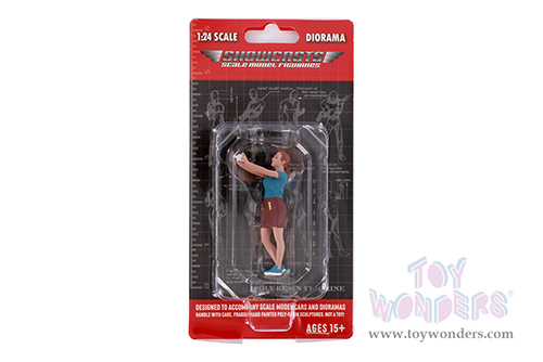 Showcasts® Figurines - Figure24 Series 1 #702 (1/24 scale, Blue/Brown) AD-24702 MAP: $14.99