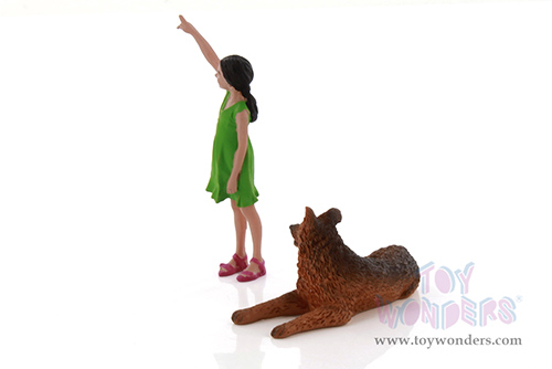 Showcasts® Figurines - Figure24 Series 1 #703 (Set of 2 pcs.) (1/24 scale, Green) AD-24703 MAP: $18.99