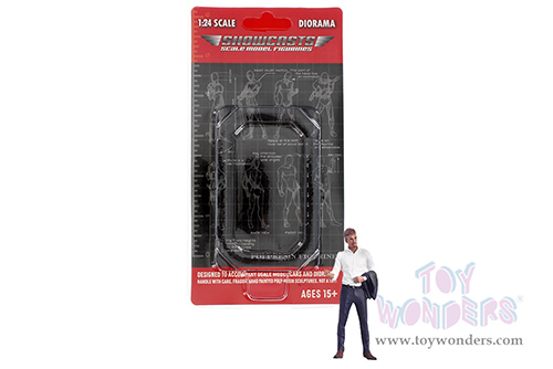 Showcasts® Figurines - Gentlemen's Club Figure 1 (1/24 scale, White/Dark Blue) AD-24801 MAP: $10.99