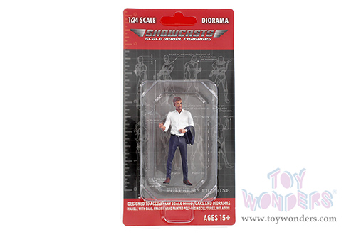 Showcasts® Figurines - Gentlemen's Club Figure 1 (1/24 scale, White/Dark Blue) AD-24801 MAP: $10.99