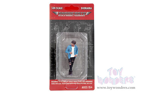 Showcasts® Figurines - Gentlemen's Club Figure 6 (1/24 scale, Blue/Black/White) AD-24806 MAP: $10.99