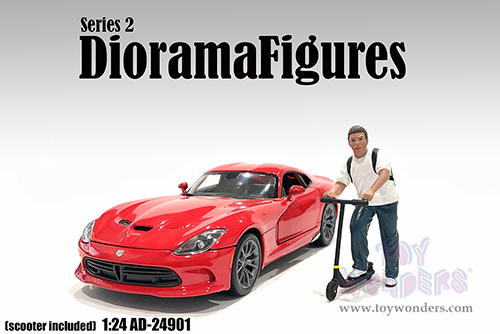 Showcasts® Figurines - Figure24 Series 2 Figure 1 (1/24 scale, Dark Blue,White) AD-24901 MAP: $15.99