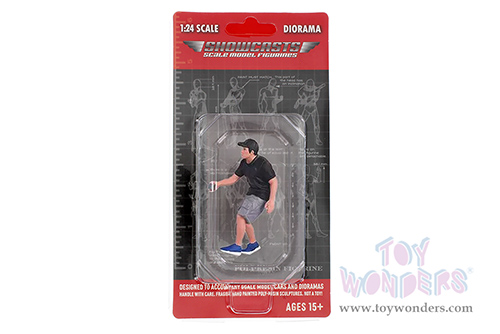 Showcasts® Figurines - Figure24 Series 2 Figure 4 (1/24 scale, Gray/Black) AD-24904 MAP: $10.99