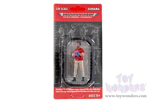 Showcasts® Figurines - "Muscle Mechanics" Figure #2 (1/24 scale, Red/Beige) AD-25202 MAP: $11.99