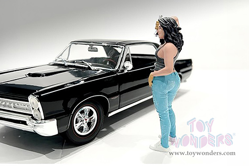 Showcasts® Figurines - "Muscle Mechanics" Figure #4 (1/24 scale, Green/Blue) AD-25204 MAP: $11.99