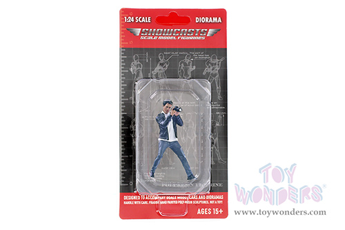 Showcasts® Figurines - "Photographers" Figure #6 (1/24 scale, Black/Gray) AD-25306 MAP: $11.99