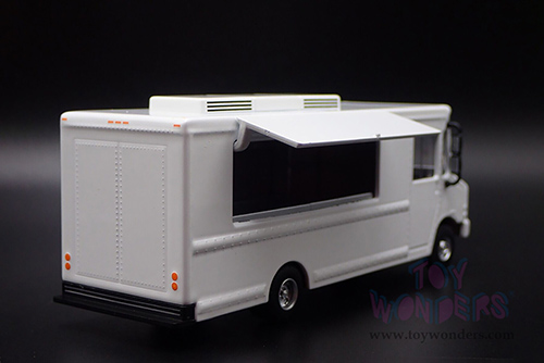 American Diorama/Mijo Exclusives - Food Truck Plain (1/64 scale diecast metal, White)  AD-70200MJ