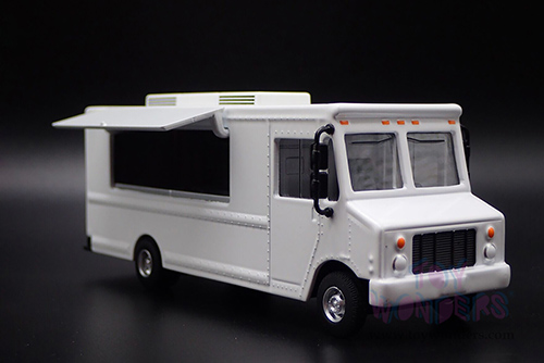 American Diorama/Mijo Exclusives - Food Truck Plain (1/64 scale diecast metal, White)  AD-70200MJ