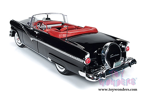 Auto World - Ford Fairlane Sunliner Convertible (1956, 1/18 scale diecast model car, Black) AMM1072
