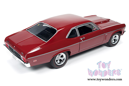 Auto World American Muscle - Baldwin Motion&trade; Nova&trade; SS 427 Hard Top (1969, 1/18 scale diecast model car, Red) AMM1073