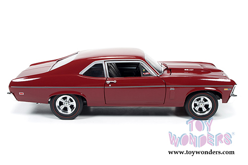 Auto World American Muscle - Baldwin Motion&trade; Nova&trade; SS 427 Hard Top (1969, 1/18 scale diecast model car, Red) AMM1073