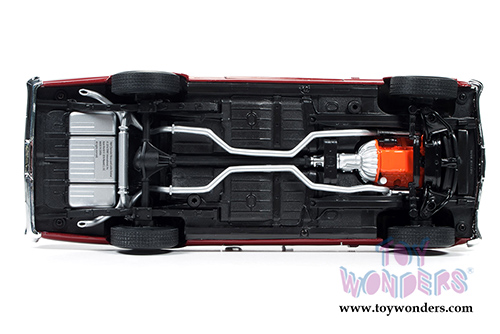 Auto World American Muscle - Baldwin Motion&trade; Nova&trade; SS 427 Hard Top (1969, 1/18 scale diecast model car, Red) AMM1073