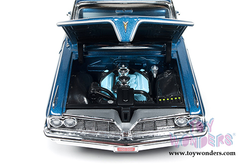 Auto World American Muscle - Hemmings Classic Car | Pontiac Catalina Hard Top (1961, 1/18 scale diecast model car, Blue) AMM1080