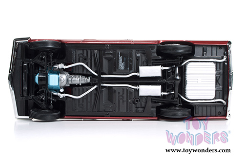 Auto World - American Muscle | Pontiac&reg; Grand Prix&trade; Hard Top (1962, 1/18 scale diecast model car, Belmar Burgundy) AMM1097