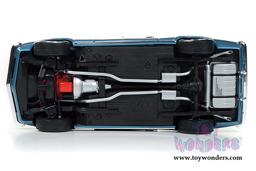 Auto World American Muscle - Chevy Camaro Z28 Hard Top 50th Anniversary (1967 1/18 scale diecast model car, Blue) AMM1101