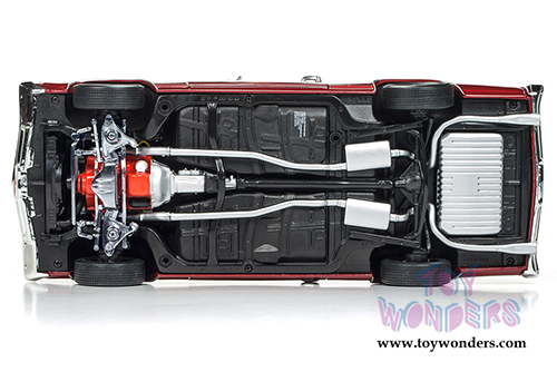 Auto World - Hot Rod Magazine | Chevy&reg; Chevelle&reg; SS&trade; 396 Hardtop (1969, 1/18 scale diecast model car, Rich Metallic Red/Black) AMM1108