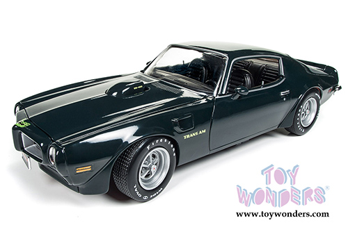 Auto World - Pontiac&reg; Firebird&reg; Trans Am Hardtop (1973, 1/18 scale diecast model car, Brewster Green) AMM1109