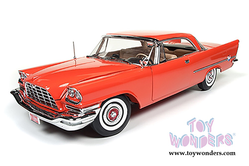 Auto World - American Muscle | Chrysler 300C 60th Anniversary (1957, 1/18 scale diecast model car, Gauguin Red) AMM1110