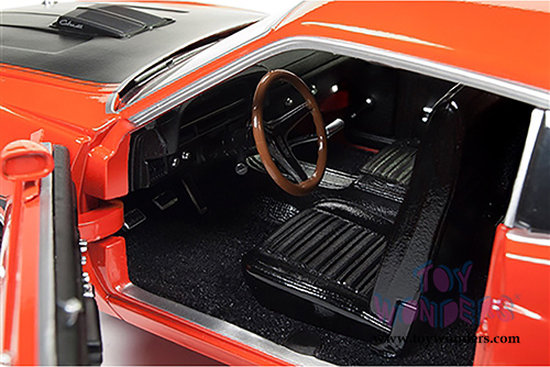 Auto World American Muscle - Ford Torino Cobra Twister Hardtop (1970, 1/18 scale diecast model car, Calypso Coral) AMM1112