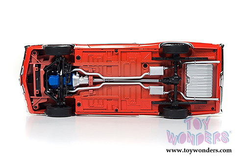 Auto World American Muscle - Ford Torino Cobra Twister Hardtop (1970, 1/18 scale diecast model car, Calypso Coral) AMM1112