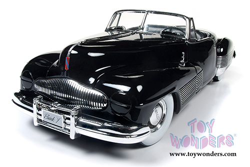 Auto World American Muscle - Buick&reg; Y-Job Convertible (1938, 1/18 scale diecast model car, Black) AMM1120