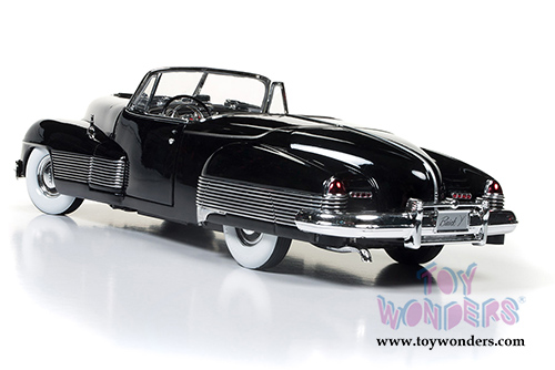 Auto World American Muscle - Buick&reg; Y-Job Convertible (1938, 1/18 scale diecast model car, Black) AMM1120