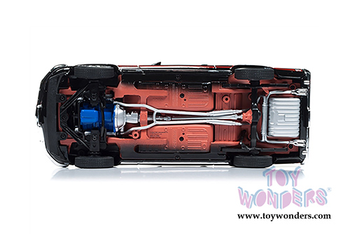 Auto World American Muscle - Hemmings Muscle Machines | Ford Mustang Mach 1 Hardtop (1969, 1/18 scale diecast model car, Raven Black) AMM1139