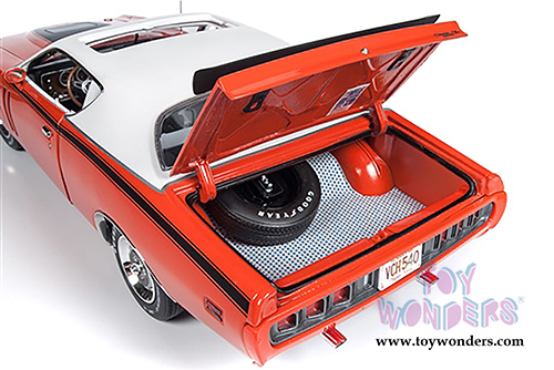 Auto World American Muscle - Dodge Charger R/T Hardtop (1971, 1/18 scale diecast model car, Red) AMM1148