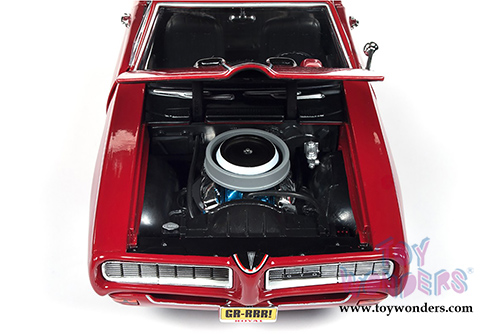 Auto World - American Muscle | Pontiac&reg; Royal Bobcat GTO&trade; Hardtop Class of '68 (1968, 1/18 scale diecast model car, Solar Red) AMM1153