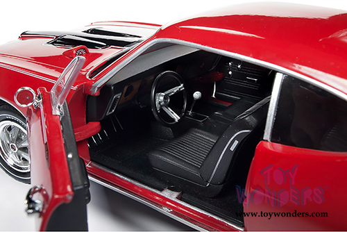 Auto World - American Muscle | Pontiac&reg; Royal Bobcat GTO&trade; Hardtop Class of '68 (1968, 1/18 scale diecast model car, Solar Red) AMM1153