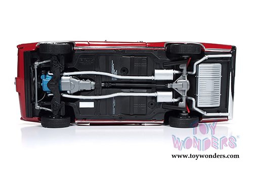 Auto World - American Muscle | Pontiac&reg; Royal Bobcat GTO&trade; Hardtop Class of '68 (1968, 1/18 scale diecast model car, Solar Red) AMM1153