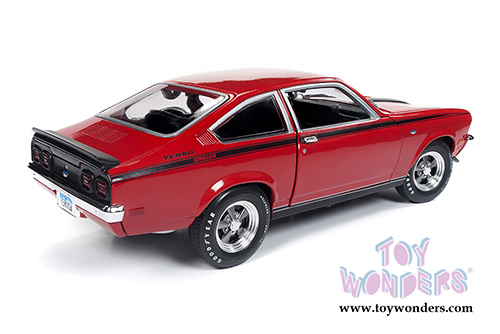 Auto World American Muscle - Chevy&reg; Vega&trade; Yenko&reg; Stinger Hardtop Muscle Car & Corvette Nationals (MCACN) (1972, 1/18 scale diecast model car, Red) AMM1156