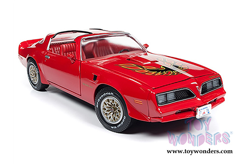 Auto World - Pontiac&reg; Firebird&reg; Trans Am Hardtop diecast model car, Buccaneer Red) AMM1160