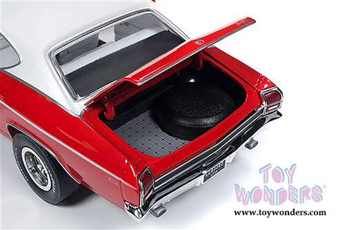 Auto World - American Muscle | Chevrolet&reg; Chevelle&trade; COPO 427 Hardtop Class of '69 50th Anniversary (1969, 1/18 scale diecast model car, Red) AMM1169