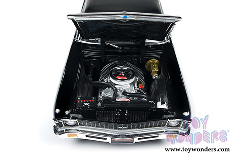 Auto World American Muscle - Yenko&reg; Chevy&reg; Nova&trade; Hardtop Muscle Car & Corvette Nationals (MCACN) 10th Anniversary (1969, 1/18 scale diecast model car, Black) AMM1178