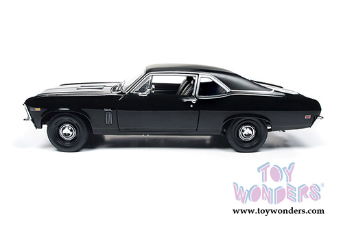 Auto World American Muscle - Yenko&reg; Chevy&reg; Nova&trade; Hardtop Muscle Car & Corvette Nationals (MCACN) 10th Anniversary (1969, 1/18 scale diecast model car, Black) AMM1178