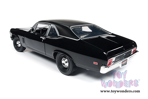 Auto World American Muscle - Yenko&reg; Chevy&reg; Nova&trade; Hardtop Muscle Car & Corvette Nationals (MCACN) 10th Anniversary (1969, 1/18 scale diecast model car, Black) AMM1178