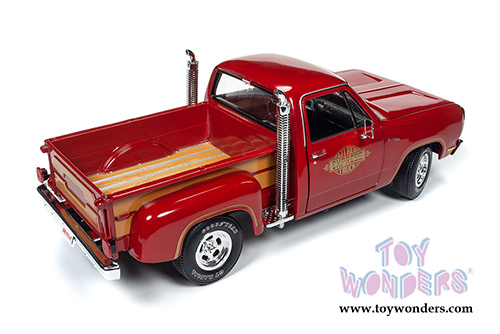 Auto World American Muscle - Hemmings Muscle Machines | Dodge Adventurer 150 Pickup Truck - Li'l Red Express Truck (1978, 1/18 scale diecast model car, Red) AMM1194