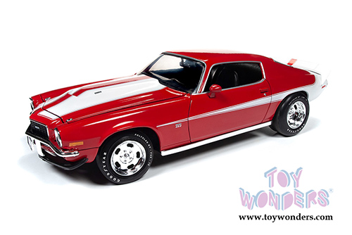 Auto World American Muscle - Chevy&reg; Camaro&reg; Baldwin Motion Hardtop Muscle Car & Corvette Nationals (MCACN) (1971, 1/18 scale diecast model car, Red) AMM1197