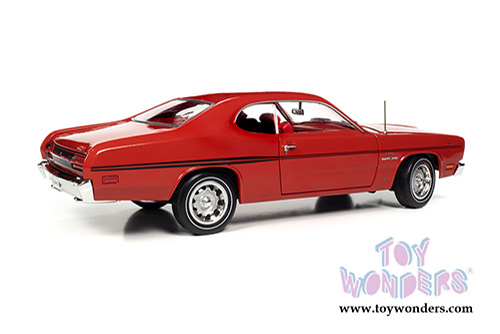 Auto World American Muscle - Hemmings Classic Cars | Plymouth Duster 340 Hardtop (1970, 1/18 scale diecast model car, Rallye Red) AMM1205