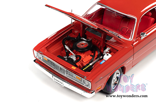 Auto World American Muscle - Hemmings Classic Cars | Plymouth Duster 340 Hardtop (1970, 1/18 scale diecast model car, Rallye Red) AMM1205